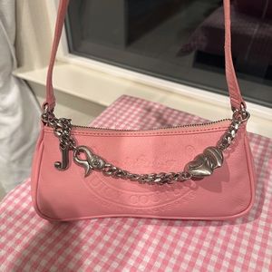 Juicy couture baby pink baguette